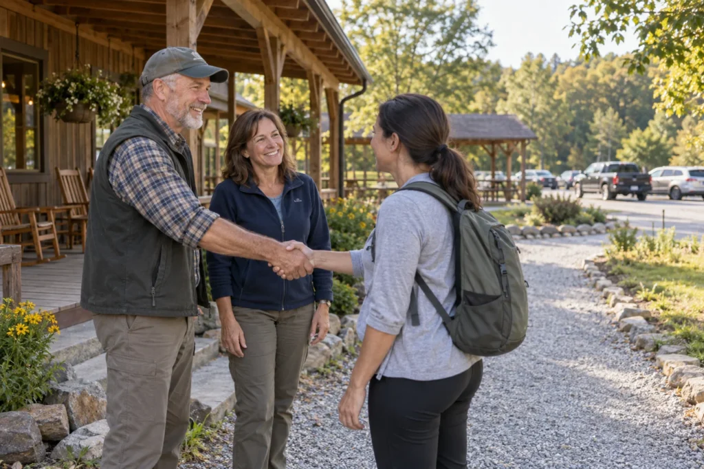 What First-Time Visitors Actually Need on an Outdoor Club Welcome Sheet